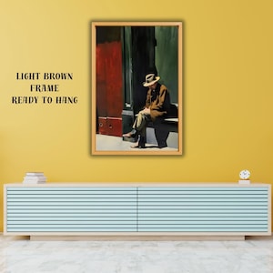 Edward Hopper The Solitude Wall Art Edward Hopper Poster Hopper Canvas Museum Decor Art Hopper Painting Gift Of Home Decor Hopper Print Art
