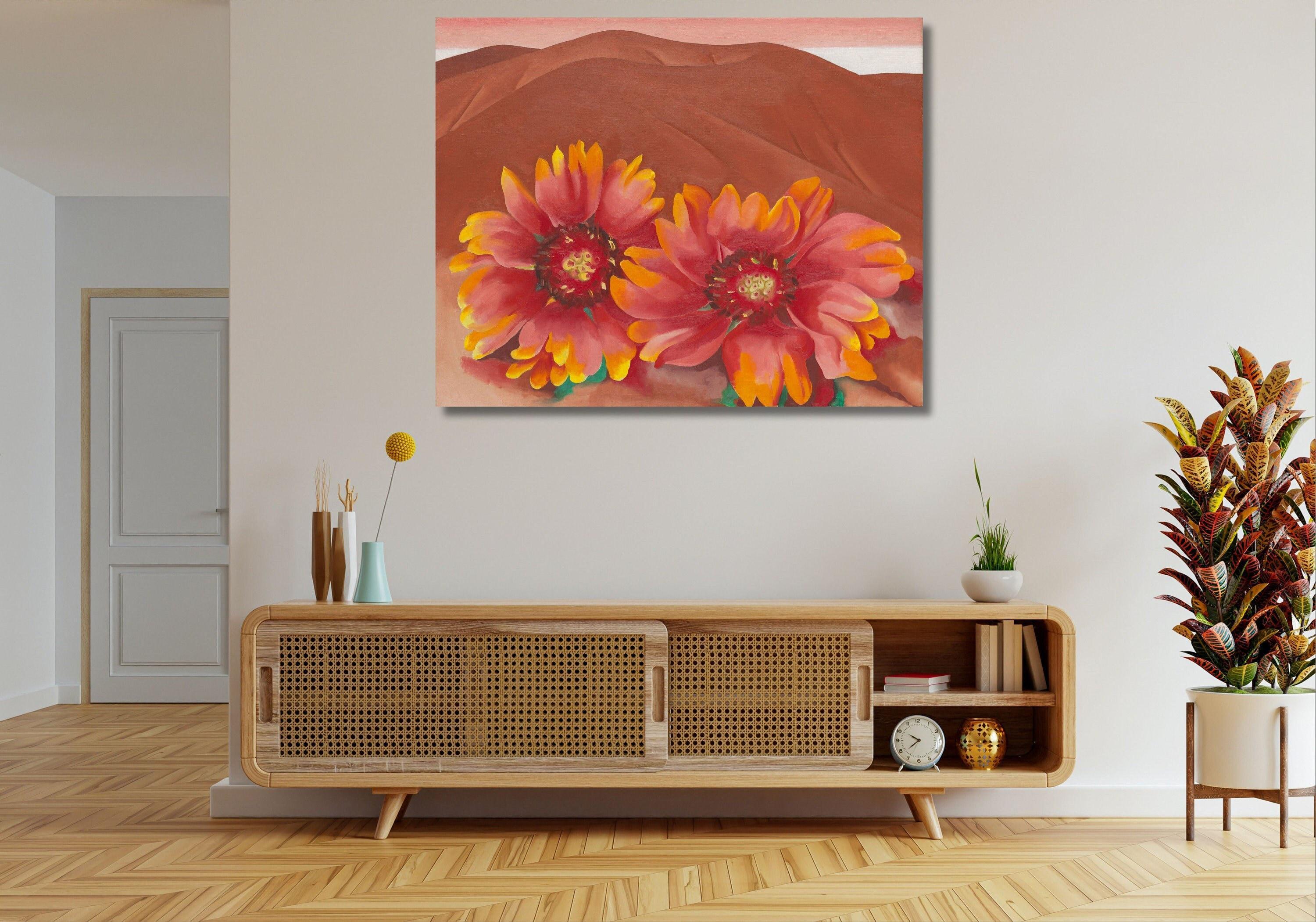 オキーフ、夏の日、希少画集画、新品額装付 Georgia o'keeffe summer days - Etsy 日本