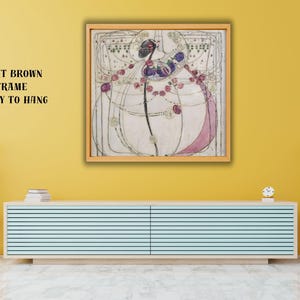 Margaret Macdonald Mackintosh Creation of the Glasgow Fours Ready To Hang Canvas,Margaret Macdonald Poster,Margaret Macdonald Canvas Poster