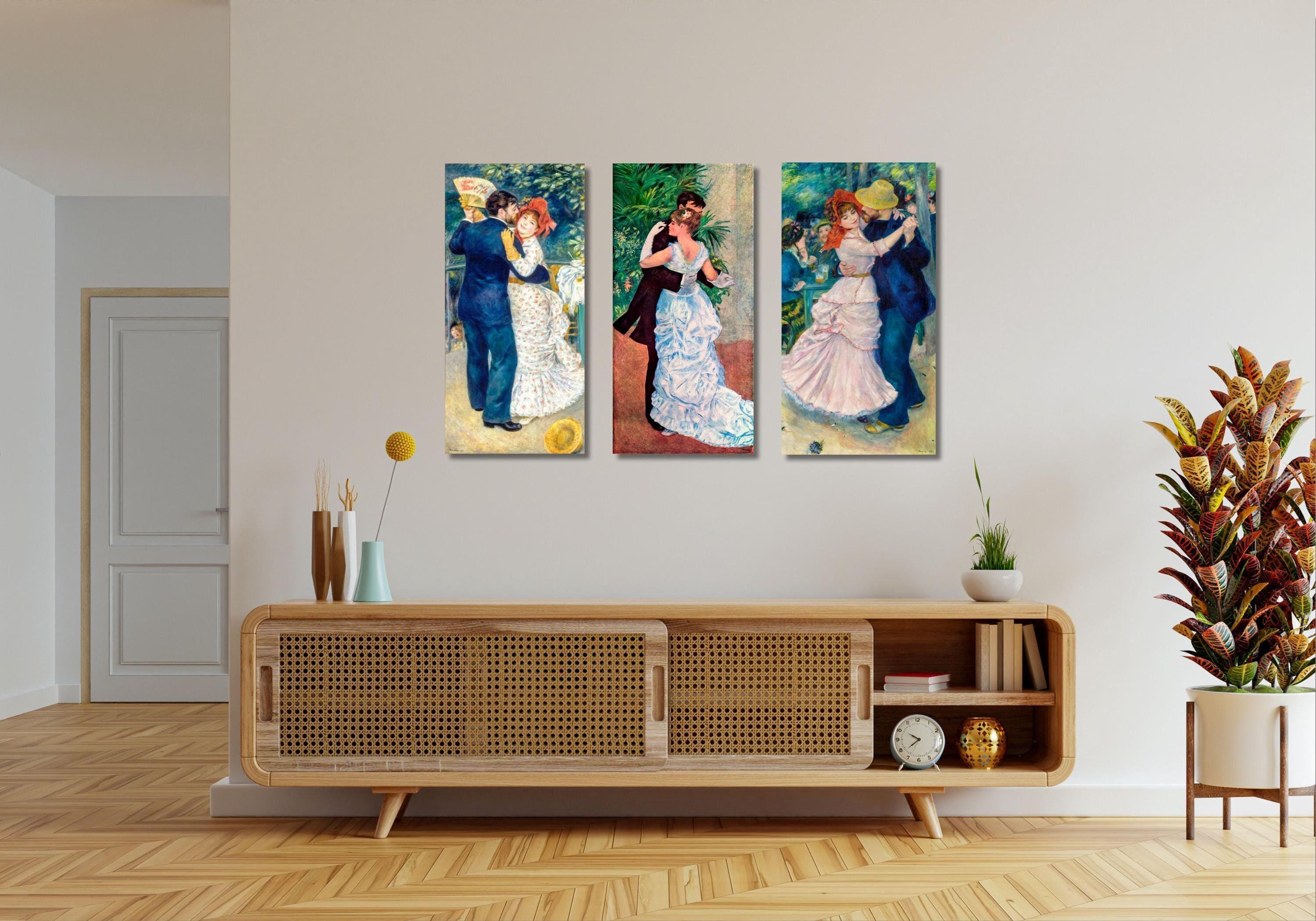 Renoir Dance in the Country Canvas Print Set, Archival Giclee - Etsy