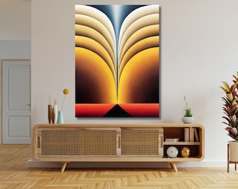 Georgia O'Keeffe Canvas Print, Modern Wall Art, Home Decor