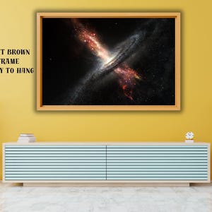 The Milky Way Galaxy, Huge Canvas Art, Space Canvas Art,Cosmic Canvas, Space Telescope Canvas, NASA Photography Wall Art,NASA Space Wall Art