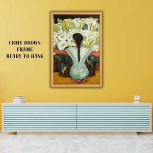 Rivera Artwork,Diego Rivera Canvas Wall Art,Diego Rivera Flower Festival Ready To Hang Canvas,Feast of Santa Anita Art Print,Diego Rivera