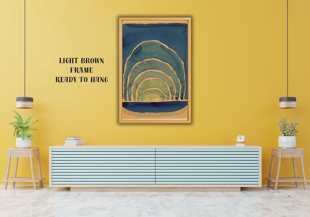 Georgia O'keeffe Sunrise Canvas Print, Abstract Earth Tone Wall Art - Etsy