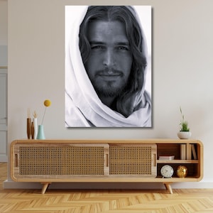 Jesus Christ Portrait, Jesus Christ Poster, Jesus Christ Print, Jesus Painting, Jesus Picture, Christian Art, Christian Gift, Jesus Wall Art