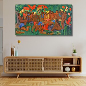 Baptized of Macunaima by Tarsila Do Amaral Wall Art,Tarsila Do Amaral Print Art,Wall Decor,Brazil Abaporu wall Decor,Tarsila do Amaral Gift