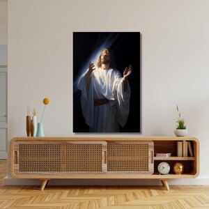 Jesus Christ Portrait, Jesus Christ Poster, Jesus Christ Print, Jesus Painting, Jesus Picture, Christian Art, Christian Gift, Jesus Wall Art