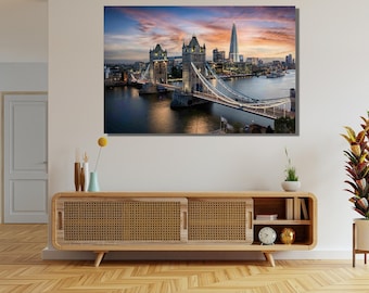 Tower Bridge, London by Bernard Buffet - Etsy