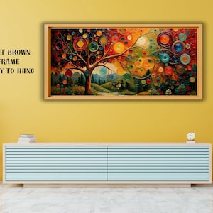 Gustav Klimt Style The Tree of Life Canvas Wall Art,Gustav Klimt Canvas Wall Art,Gustav Klimt The Tree of Life,Gustav Klimt Artwork Canvas