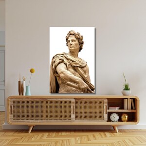 Julius Caesar Canvas Poster,Julius Caesar Wall Art,Julius Caesar Canvas,Julius Caesar Print,Julius Caesar Wall art,Roman Emperor Wall Art