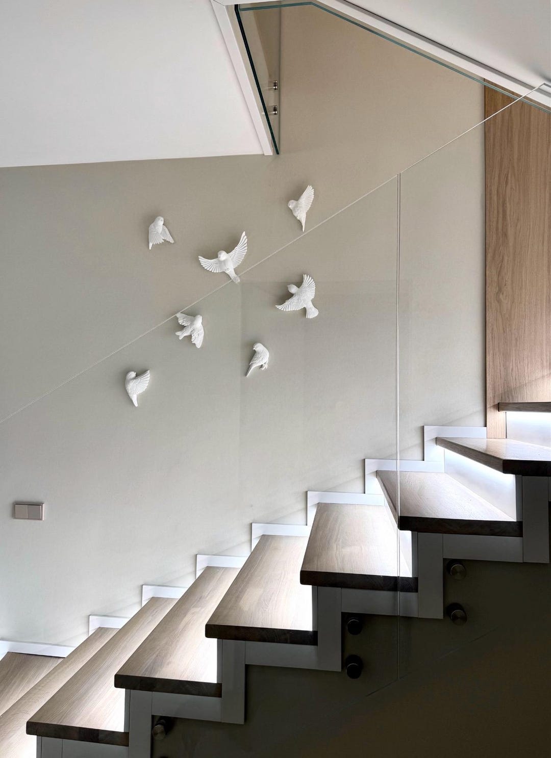 Flying Birds Sparrow Set of 7 Pc | Wall Decor Birds, Sparrows, Birds ...