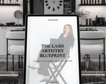 Lash Artistry Blueprint Training Manual | Beginner Advanced Course Guide (PDF)