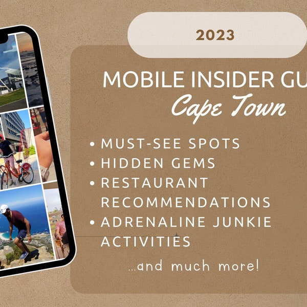 Mobile Cape Town Insider Guide: Over 50 Sightseeing Spots and Tips for a Perfect Trip (From a local)