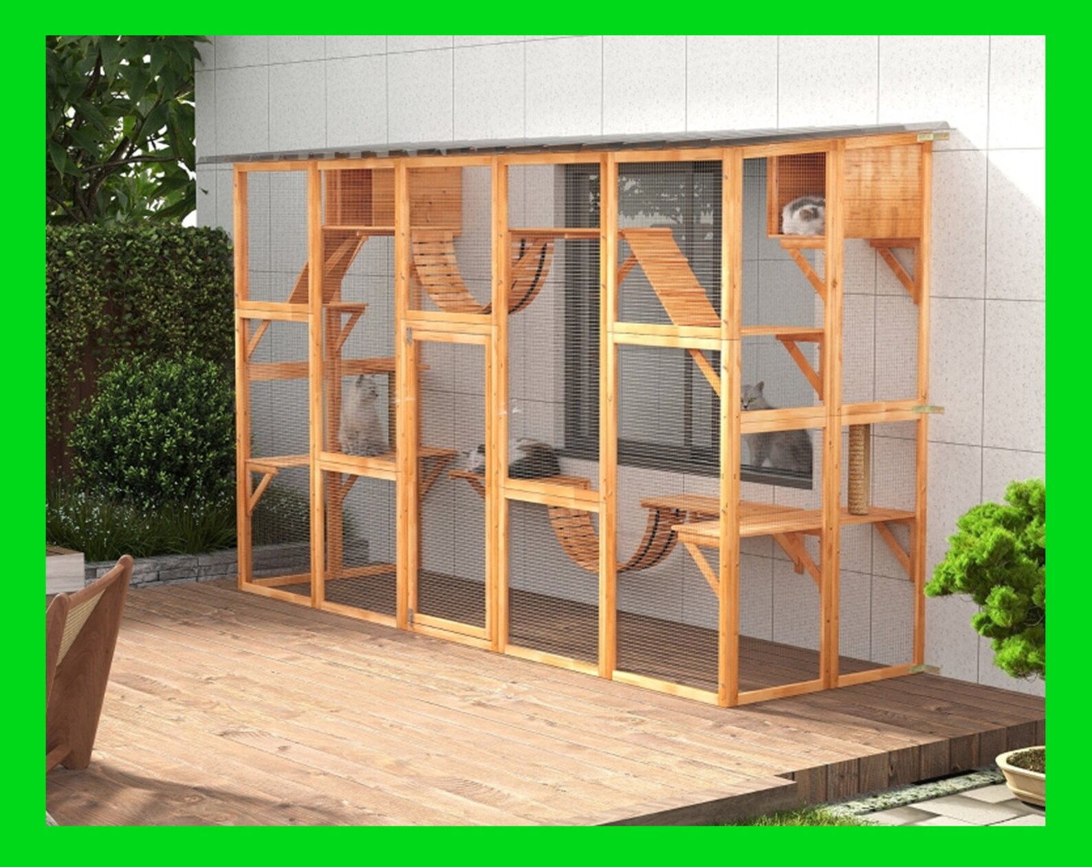 Wooden Outdoor Catio Window Catio Handmade Cat Furniture Etsy