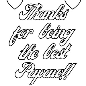 Father's Day Coloring Page Bundle Printable PDF Digital Download - Etsy