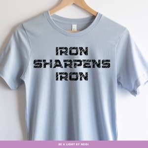 Iron Sharpens Iron SVG & PNG digital download file