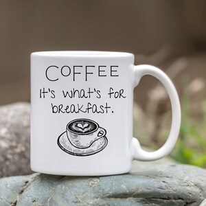 Café es lo que hay para el desayuno --- Descarga de archivos digitales PNG & SVG