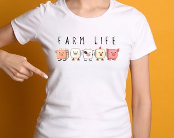 Farm Life = SVG & PNG digital file instant download