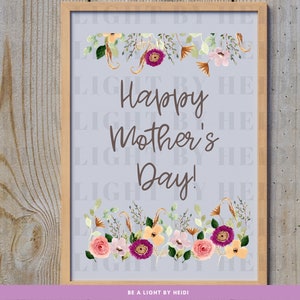 Happy Mother&#39;s Day! -- PNG & SVG digital file download