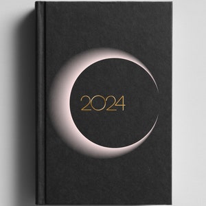 2024 Zonsverduistering - SVG & PNG direct digitaal bestand downloaden