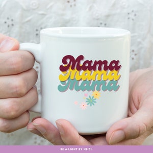 Mama - retro style SVG & PNG digital file download