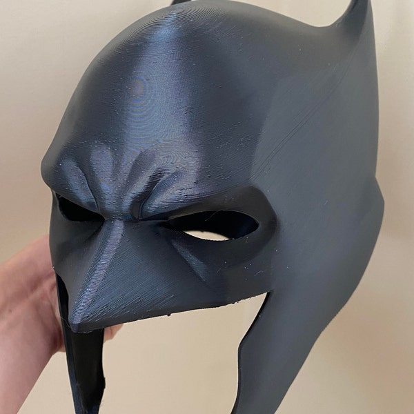 The Bat Flashpoint Style Helmet Cowl | Wearable for Cosplay, Dress Up, Collecting, Display