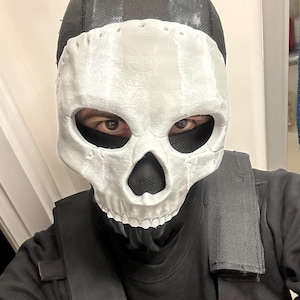Spökmask C.O.D | Mask för cosplay, utklädning, uppvisning, halloween