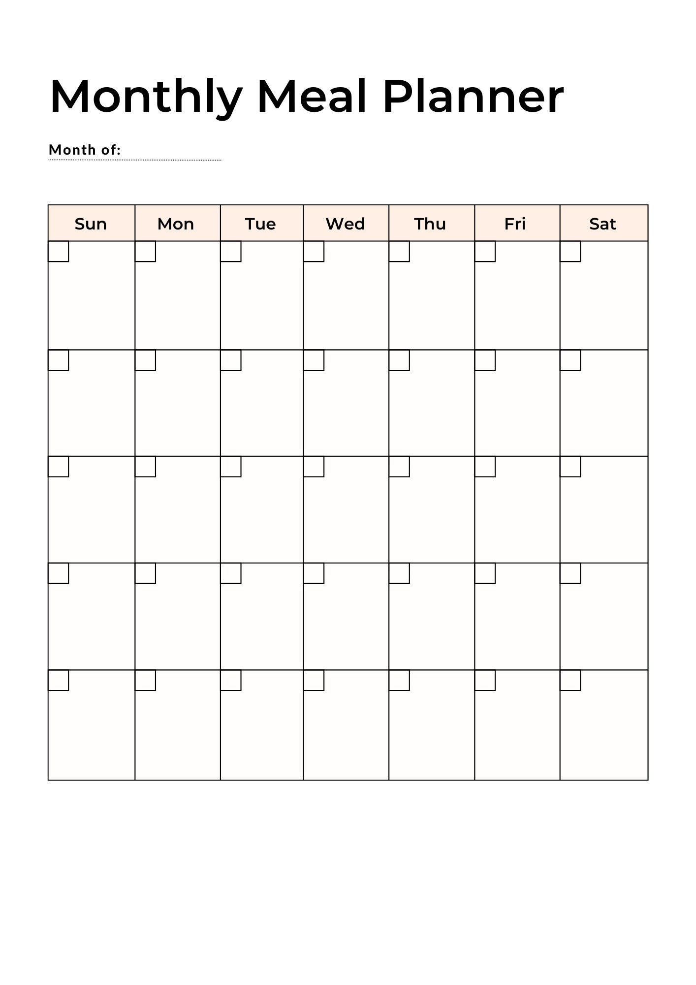 Printable Daily, Weekly Meal Planner , Food Diary, Meal Tracker ...