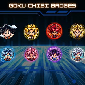 8 Chibi Sub Badges Twitch / YouTube / Discord / Bits Badges / Twitch Sub Badges / Anime Badges / Stream Badges.