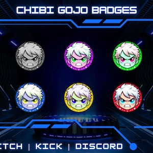 Anime Sub Badges For Twitch, YouTube, Discord | Stream Badges | Twitch Sub Badges | Fictional Badges | Discord Roles | Bit Badges.