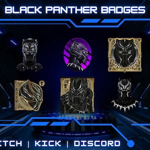 6x Fictional Sub / Bit Badges For Twitch / YouTube | Character Badges | Streaming | Twitch Graphics | Sub Badges | Ready To Use.