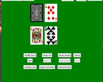 Python Blackjack with running count... Now with Android Blackjack apk...