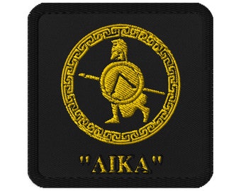 Geborduurde Aika-patch
