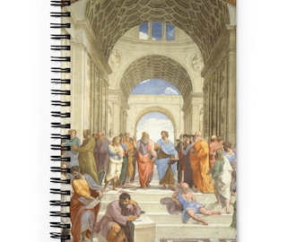 The School of Athens spiraal notitieboek