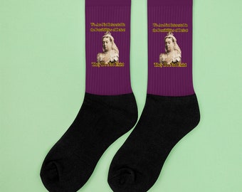 Queen Victoria Socks