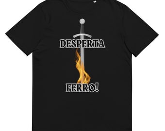 Desperta Ferro Unisex biologisch katoenen t-shirt