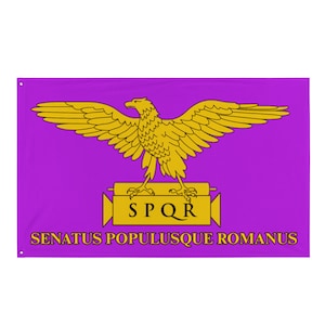 Roman Empire SPQR Flag
