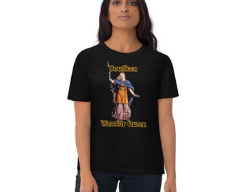 Boudicca uniseks T-shirt van biologisch katoen