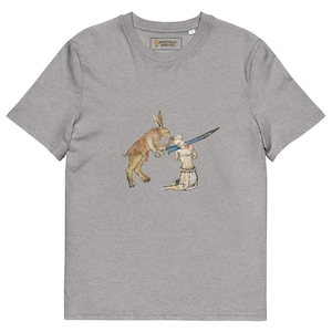 Killer Rabbit Unisex t-shirt i ekologisk bomull