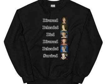 Vrouwen van Henry VIII Unisex Sweatshirt