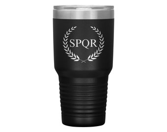 SPQR Roman Empire 30oz Insulated Tumbler