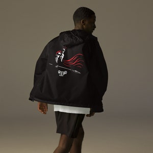 IF Unisex lightweight zip up windbreaker