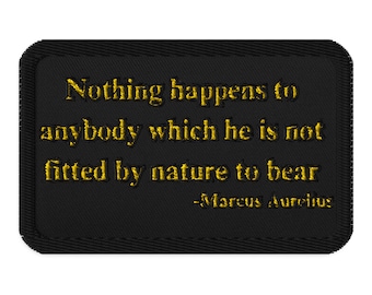 Marcus Aurelius Embroidered Patch