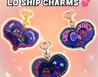 Pingentes de Coração com Olho para Fora