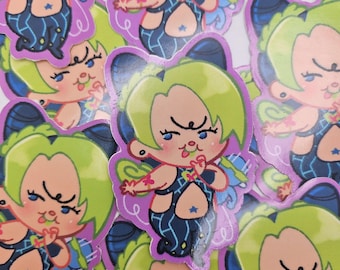 JJBA Stickers: Jolyne, Joseph, Josuke, Giorno