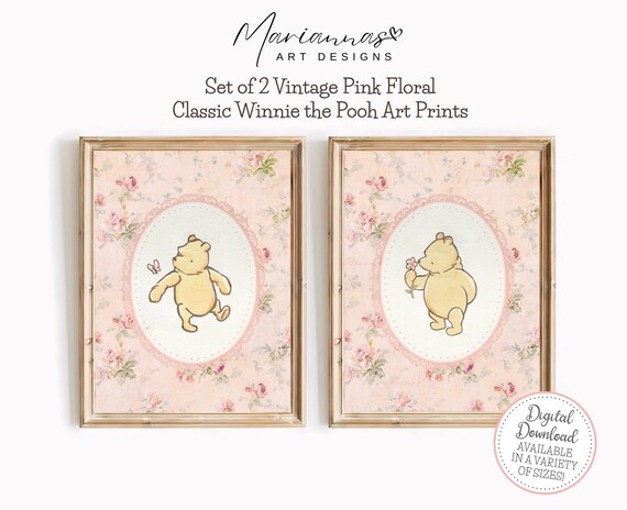 Pink Winnie The Pooh Nursery Winnie The Pooh Crib Bedding Set