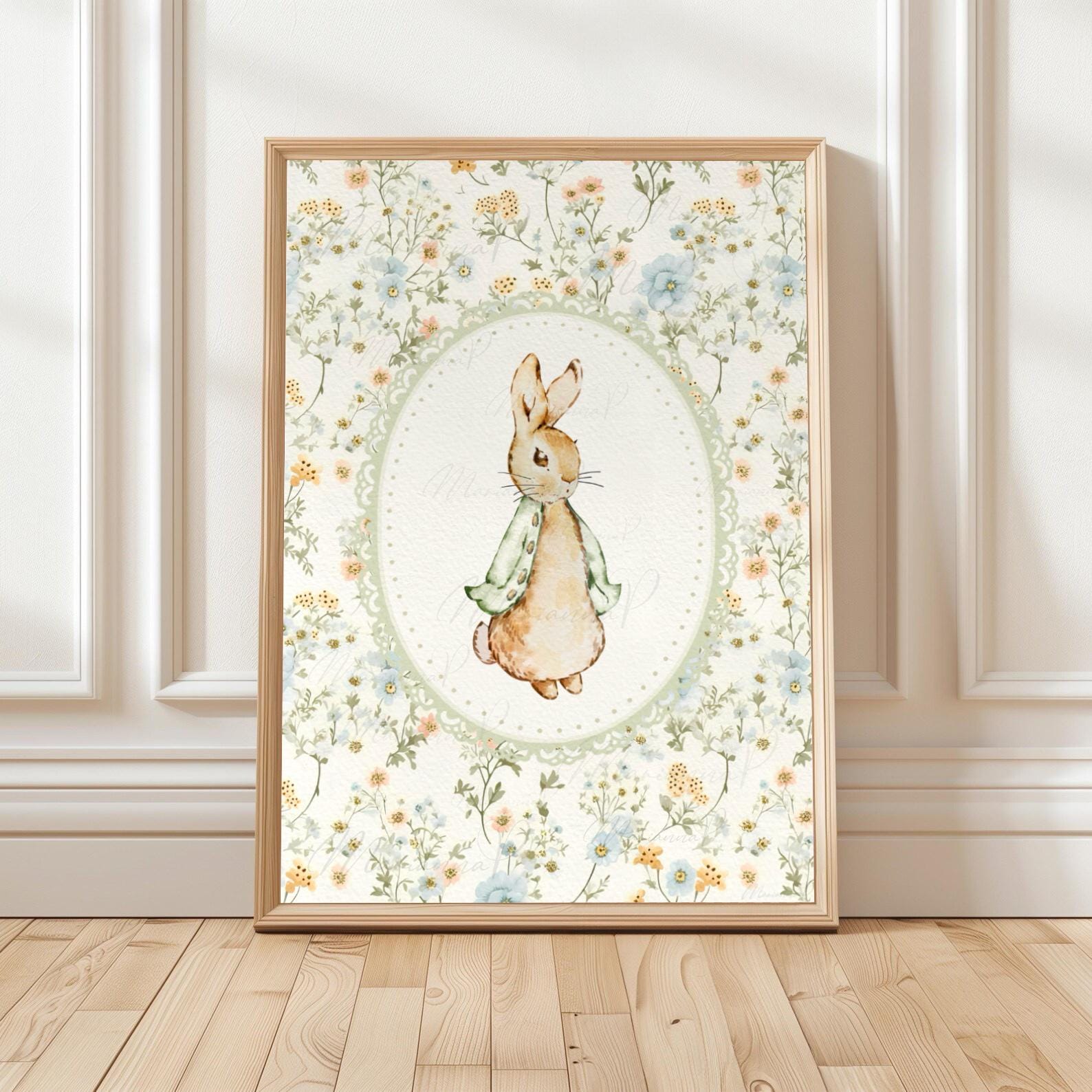 Peter Rabbit Prints Nursery Prints Vintage Peter Rabbit Prints Beatrix ...