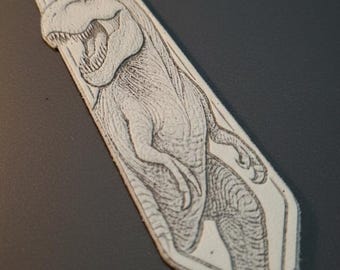 3D Printed T-Rex Dinosaur Bookmark – Original Gift for Readers & Geeks