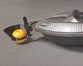 Support sondeur deeper/Lucky/Wireless sonar sensor - Accessoire pour bateau chinois amorceur et Flytec/Traptec, cadeau pêcheur