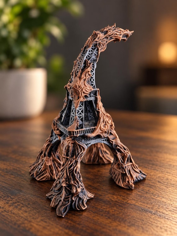 Eiffel Tower After the Fall - Expedition 33 - Post-apocalyptic 3D